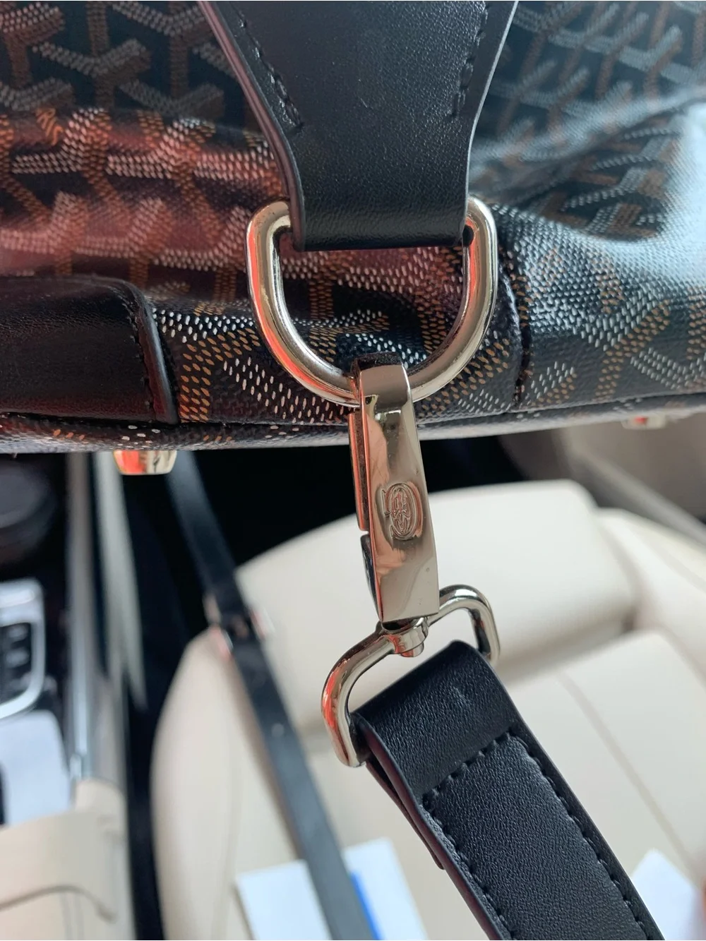 Boeing Black Duffle Bag